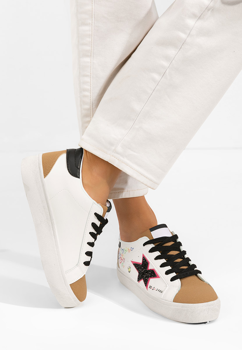 Scarpe da ginnastica donna Williamira V2 bianchi