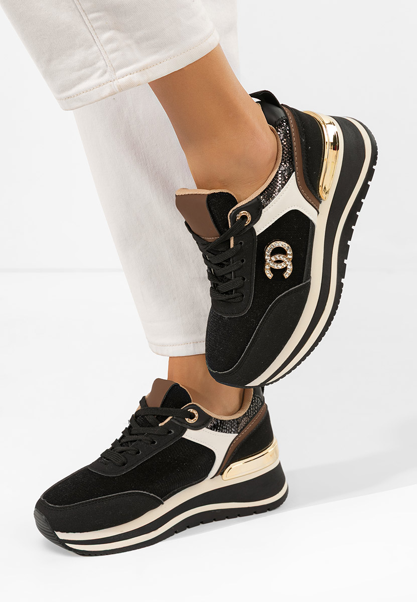 Sneakers con plateau Liliza nero