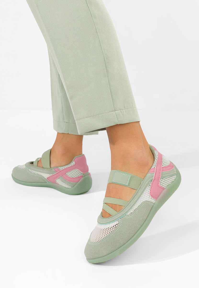 Ballerine sportive Denilia verdi