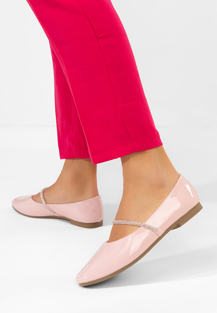 Ballerine con cinturino Elissea rosa