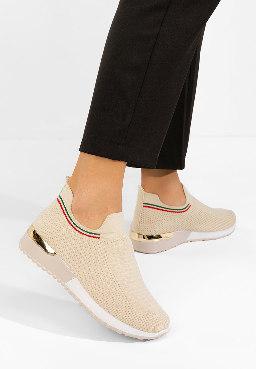 Sneakers donna Dorima beige