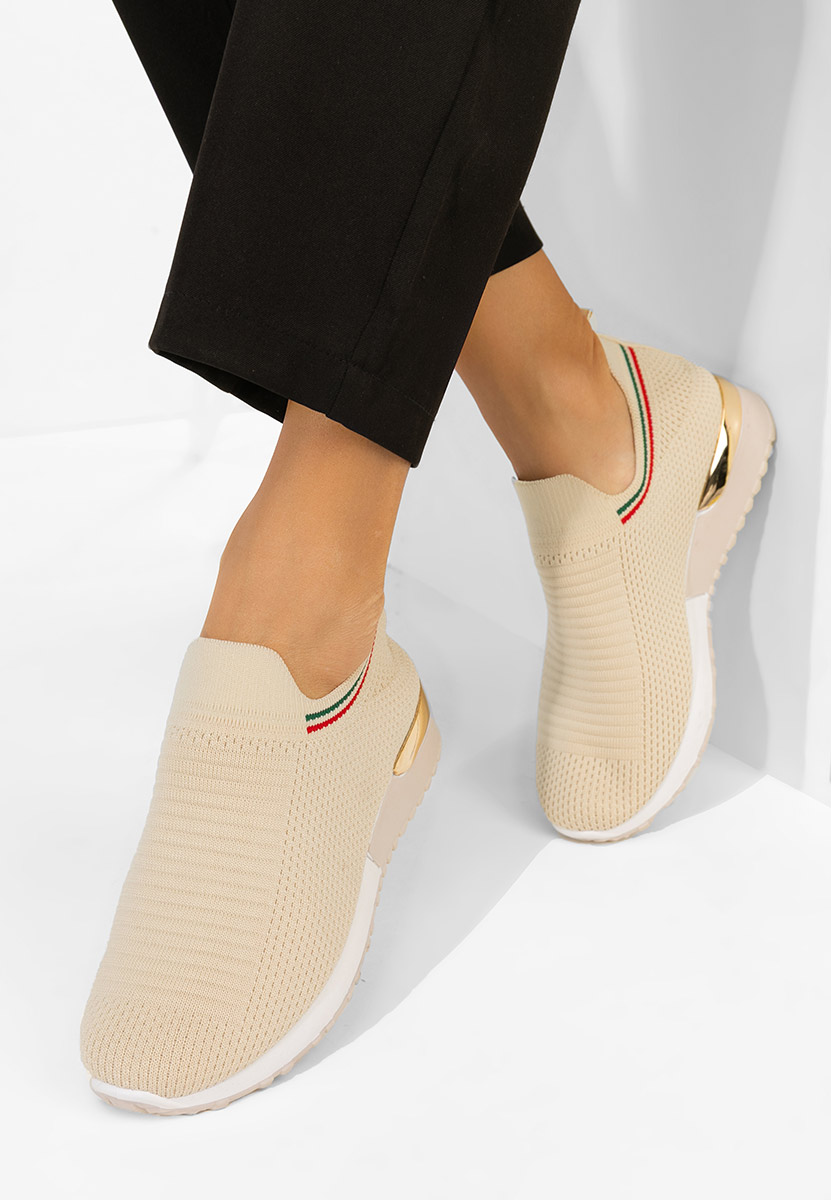 Sneakers donna Dorima beige