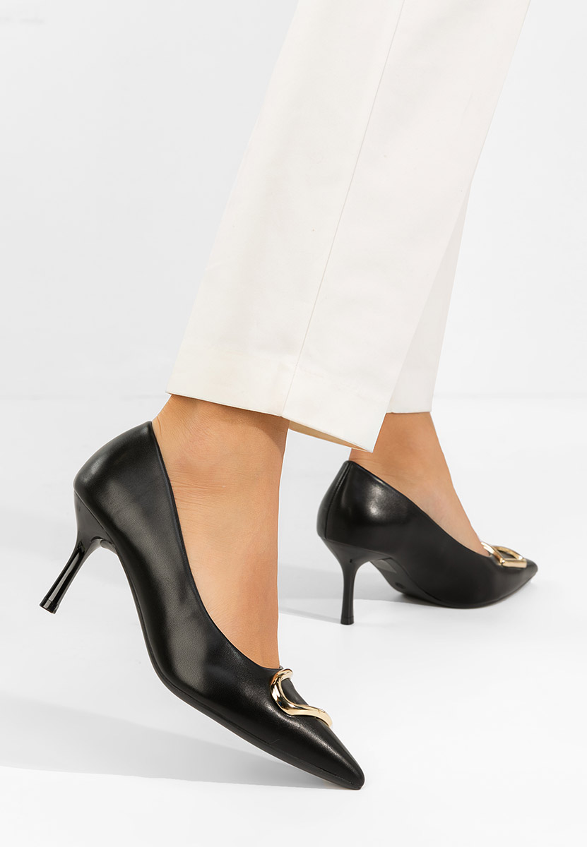 Décolleté tacco a spillo Cecinia nero