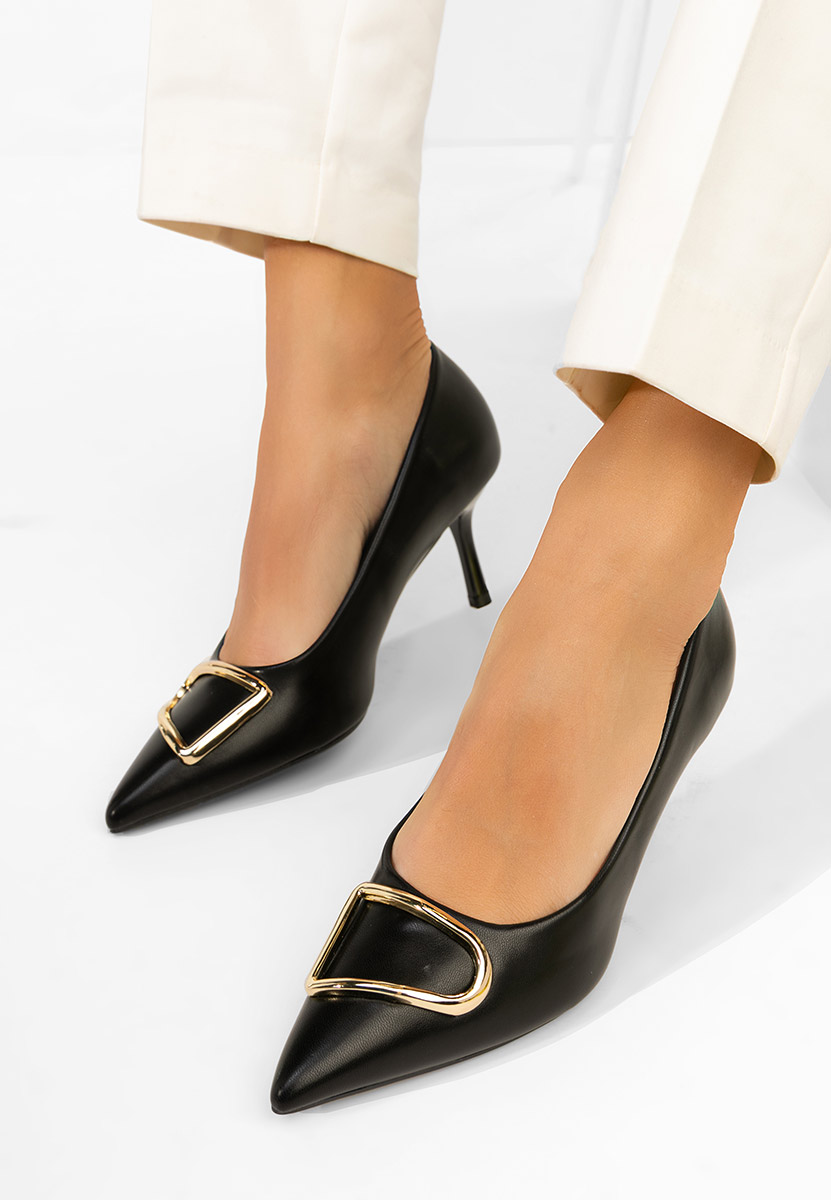 Décolleté tacco a spillo Cecinia nero