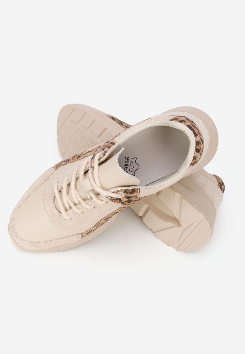 Sneakers donna Arkania beige