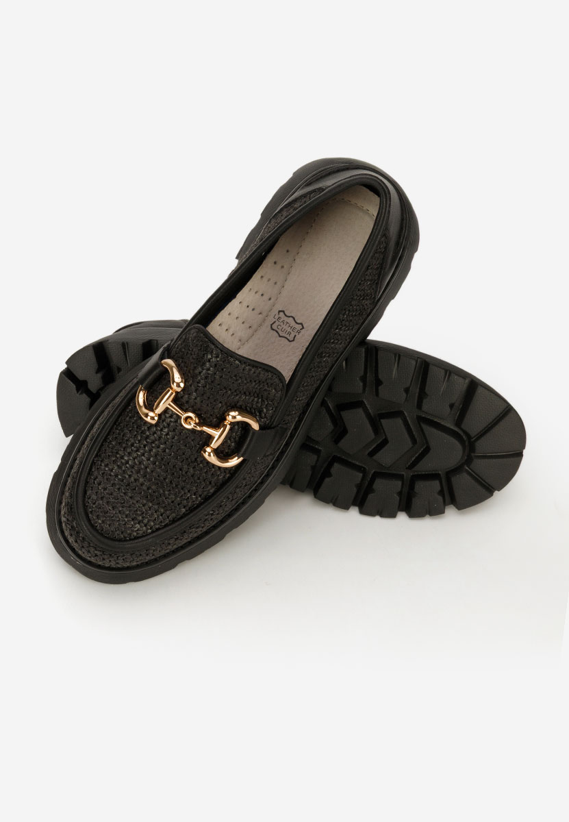 Mocassini donna pelle Yolandia nero