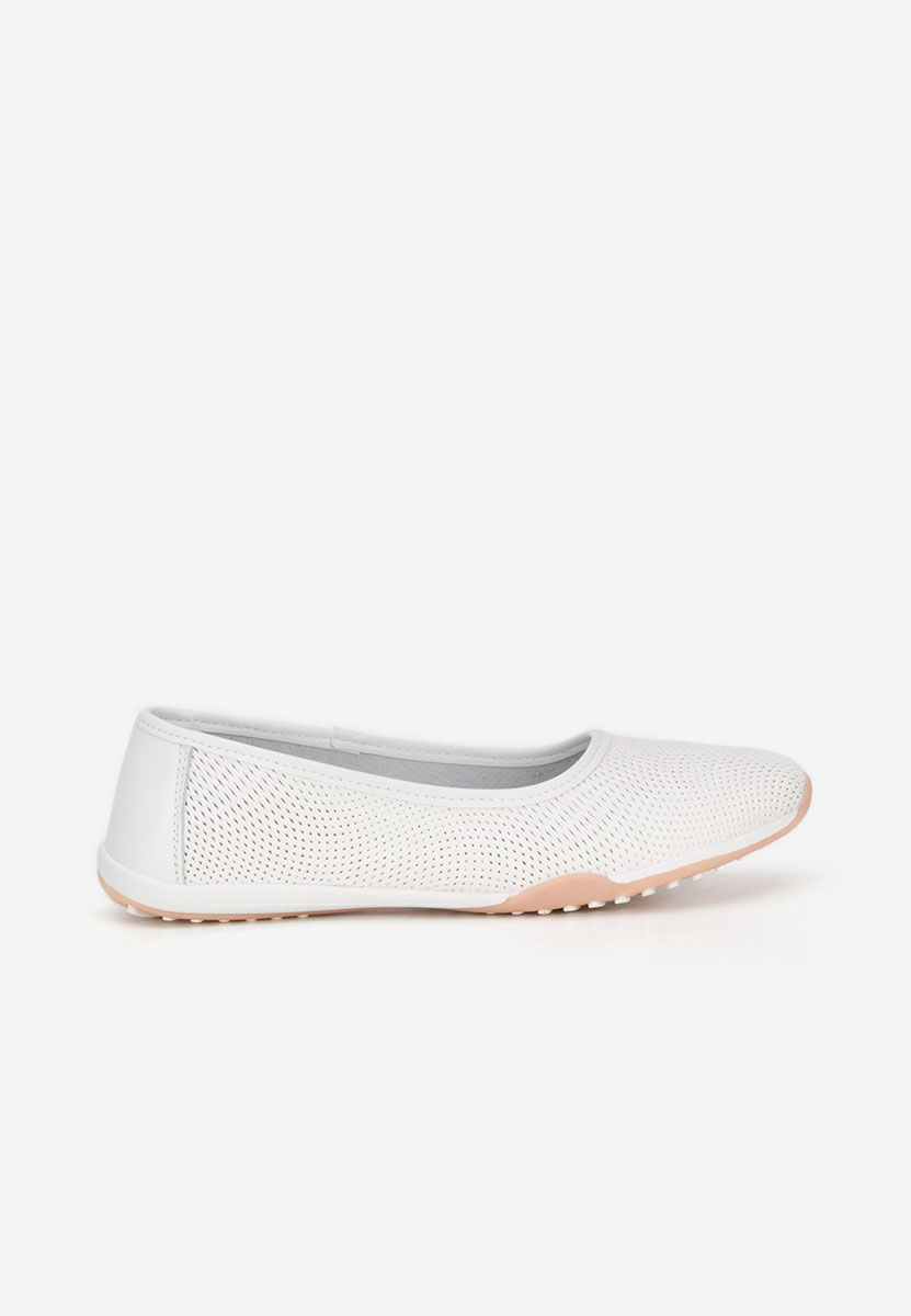 Ballerine cuoio Sindia bianchi