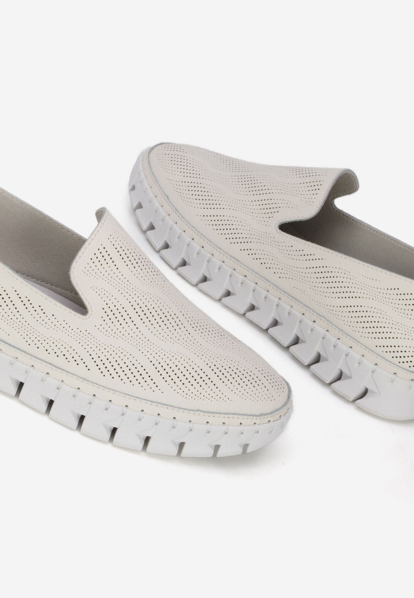Espadrillas in pelle Jolina beige