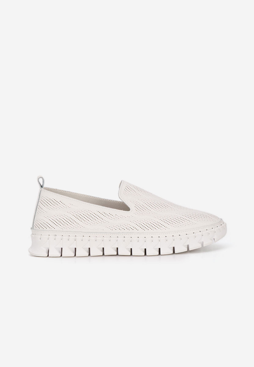 Espadrillas in pelle Jolina bianchi