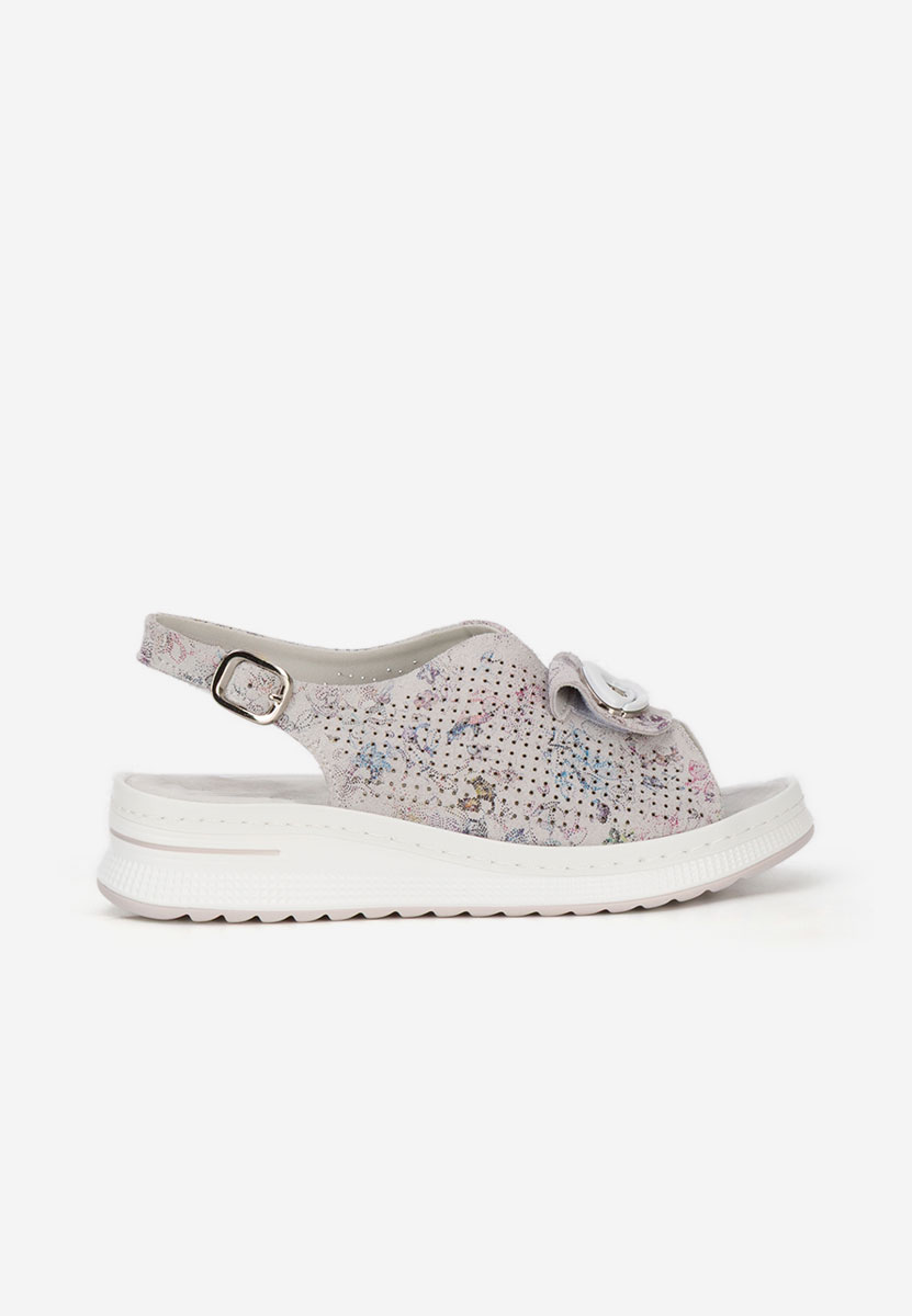 Sandali pelle Calora multicolore