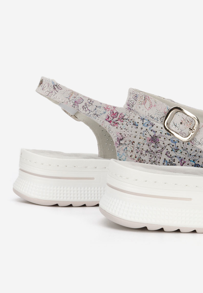 Sandali pelle Calora multicolore