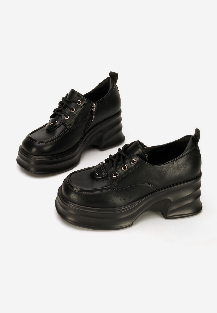 Scarpe con plateau Adnana nero