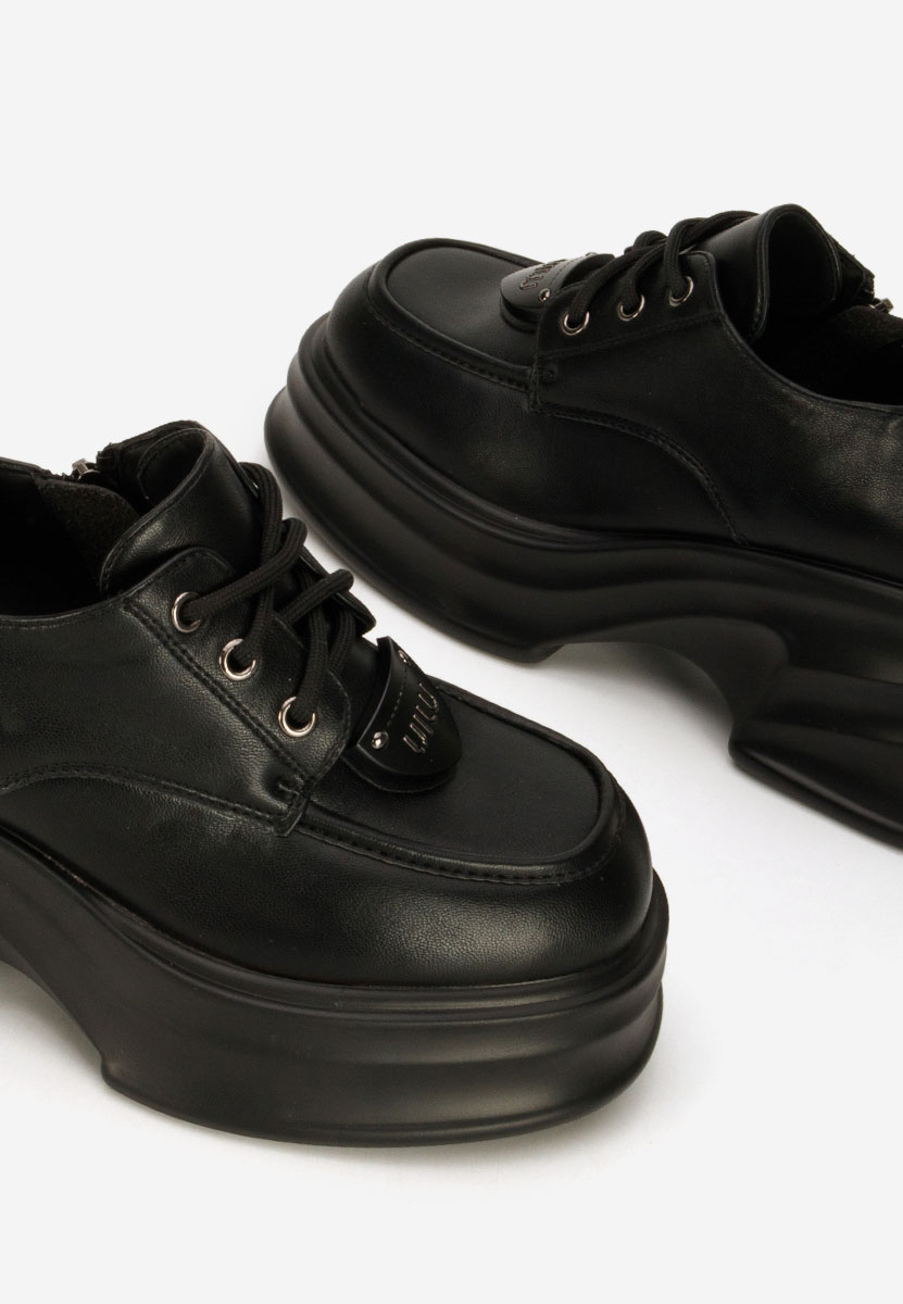 Scarpe con plateau Adnana nero