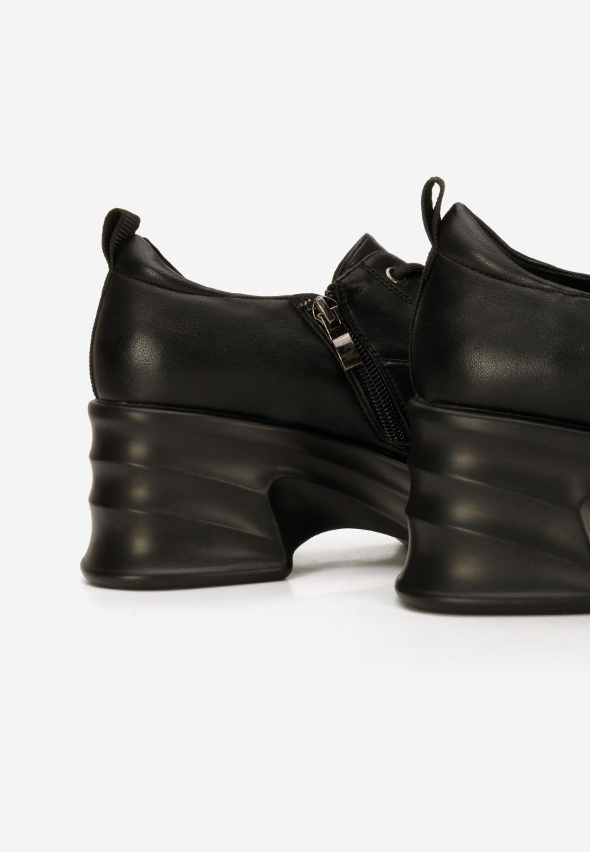 Scarpe con plateau Adnana nero