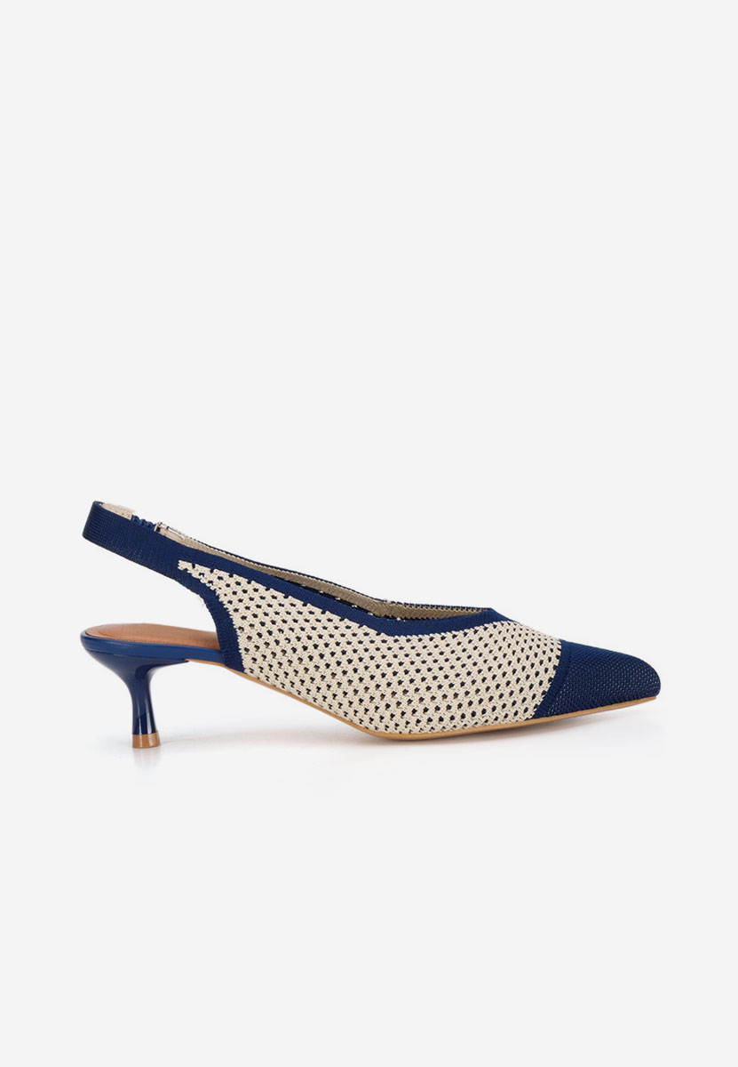 Décolleté Slingback Jimenia blu marine