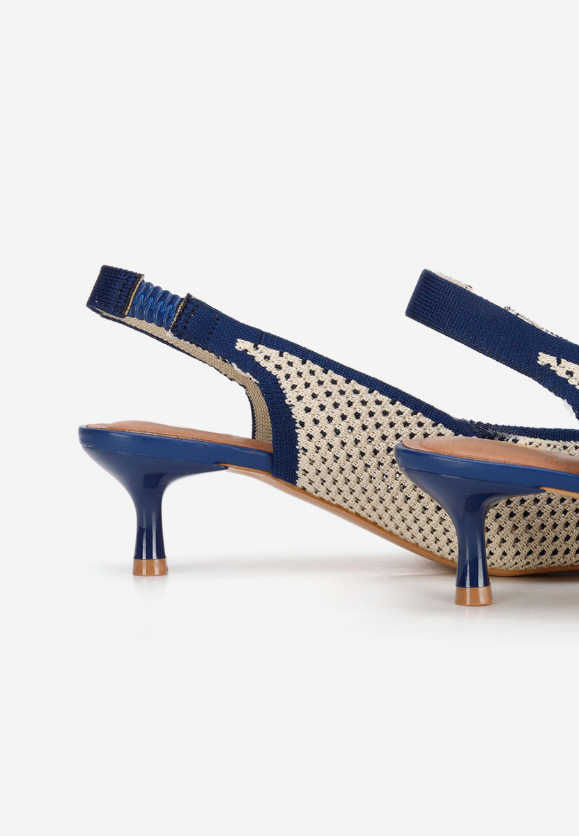 Décolleté Slingback Jimenia blu marine