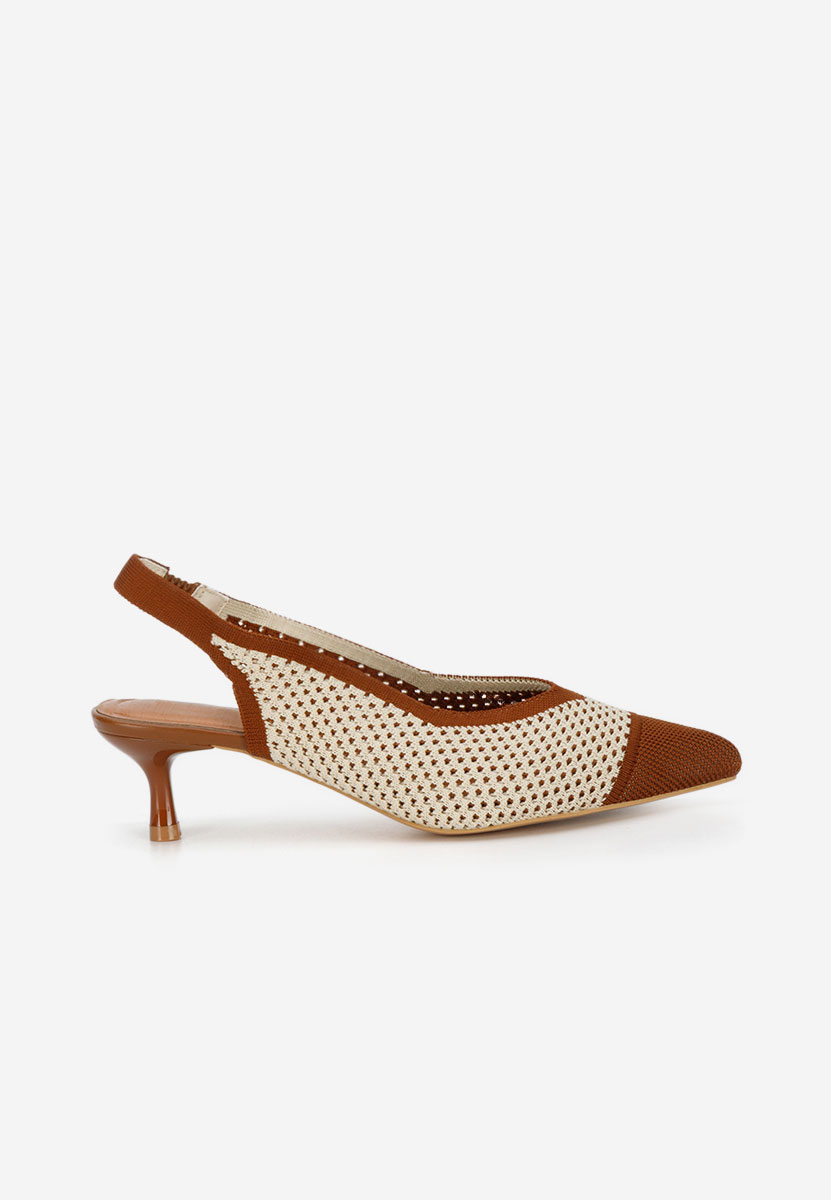 Décolleté Slingback Jimenia marrone