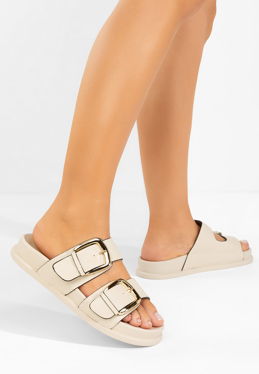 Ciabatte donna estive Teodia beige