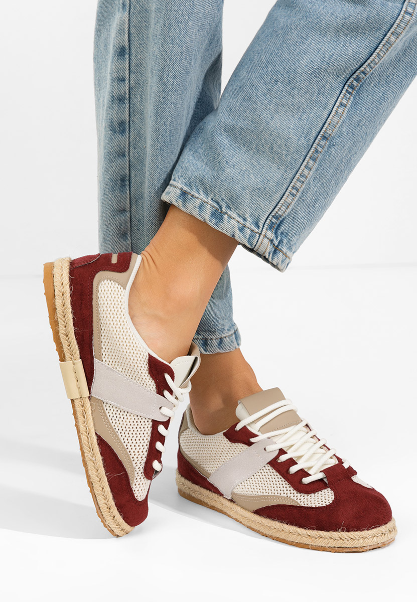 Sneakers donna Dianka granata