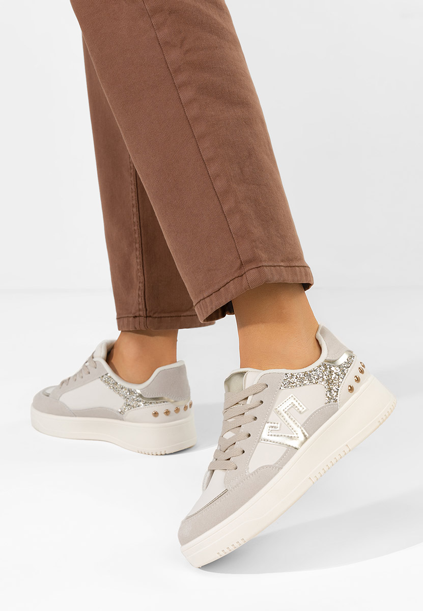 Sneakers donna Taunya beige