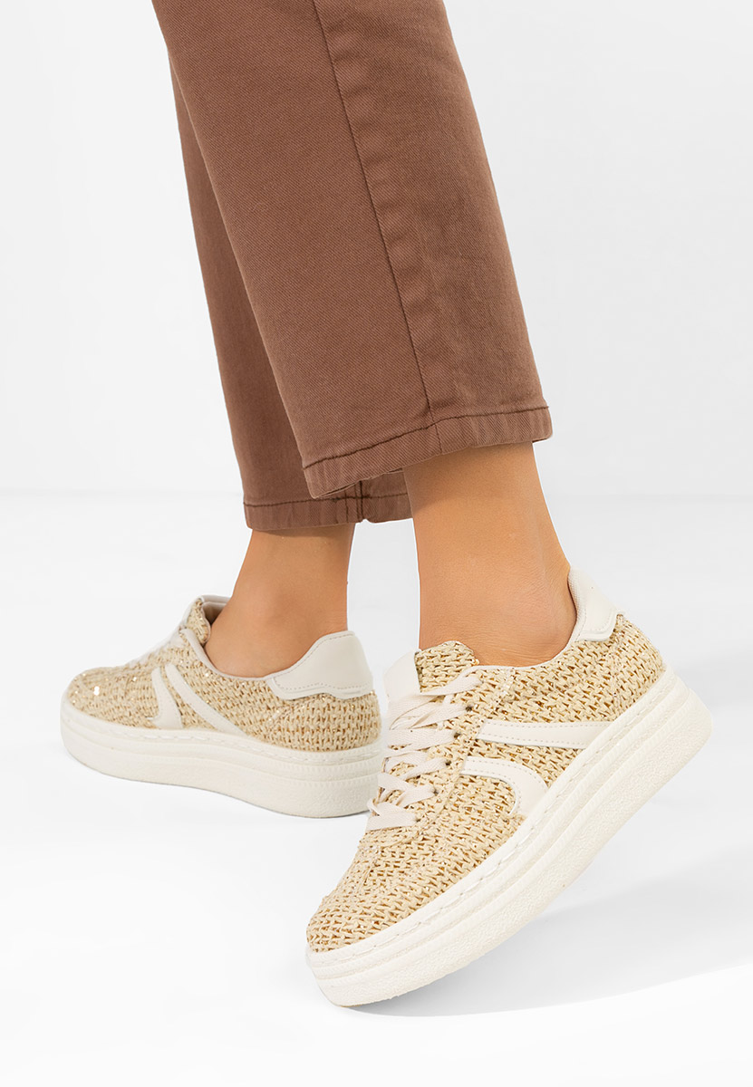 Sneakers donna Zareena beige