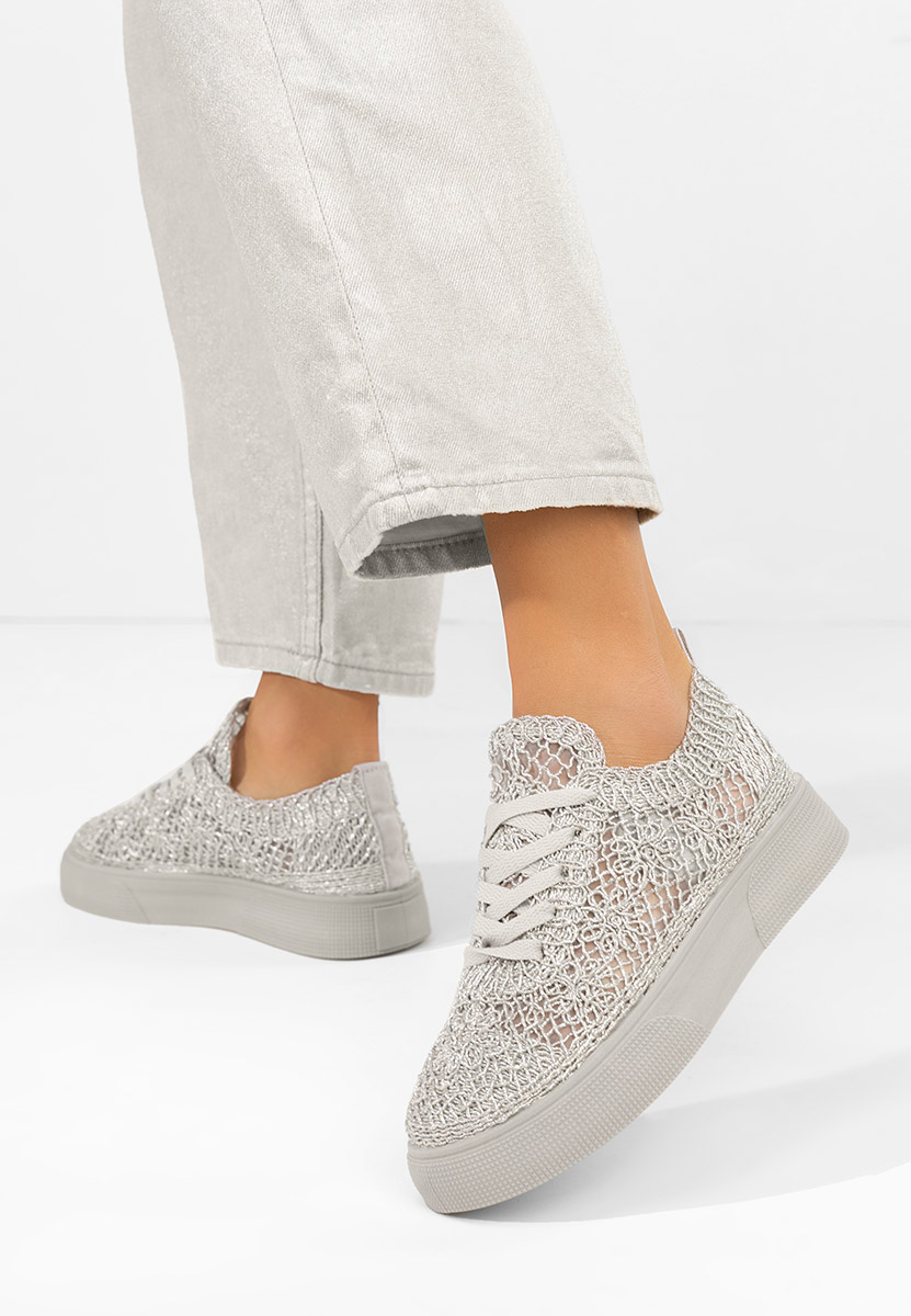 Scarpe da ginnastica donna Patrica grigio