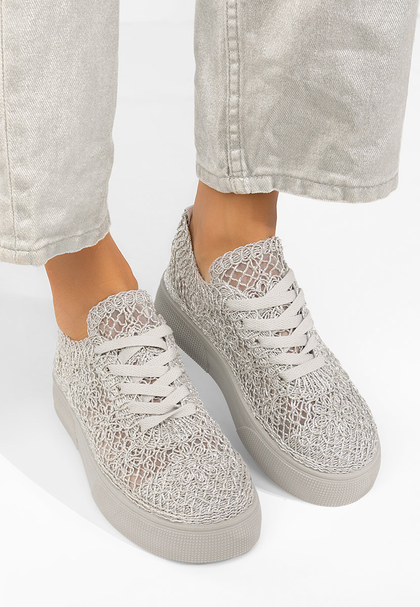 Scarpe da ginnastica donna Patrica grigio