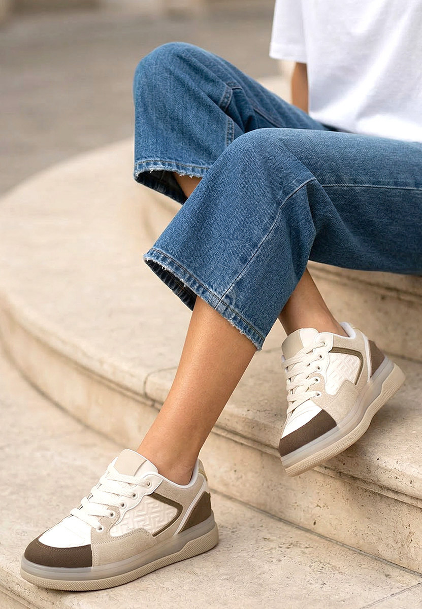 Sneakers donna Seraia marrone