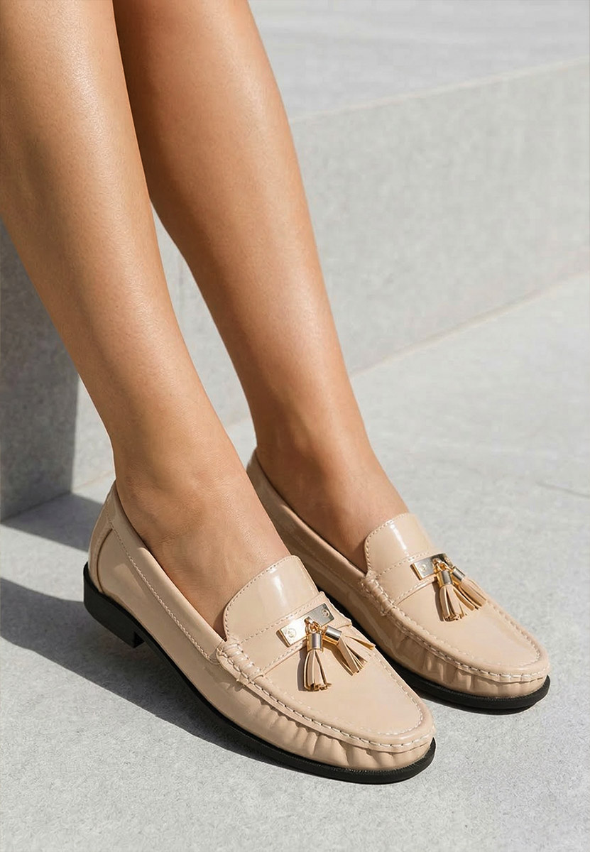 Loafers donna Dallas beige