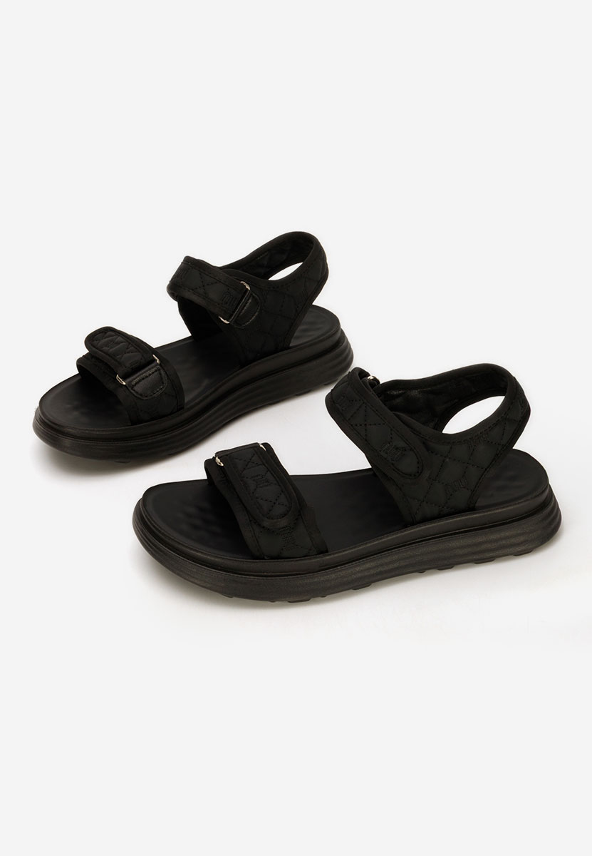 Sandali con plateau Blorya nero