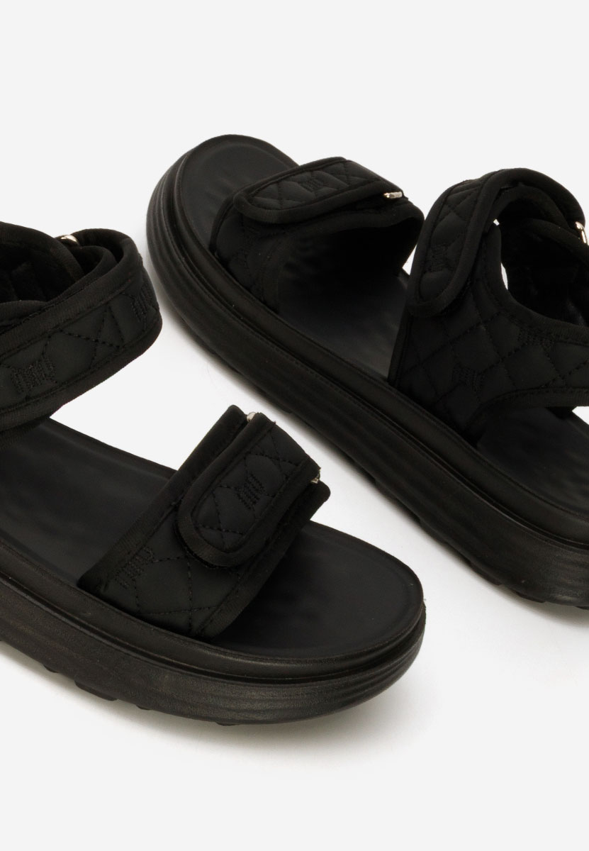 Sandali con plateau Blorya nero
