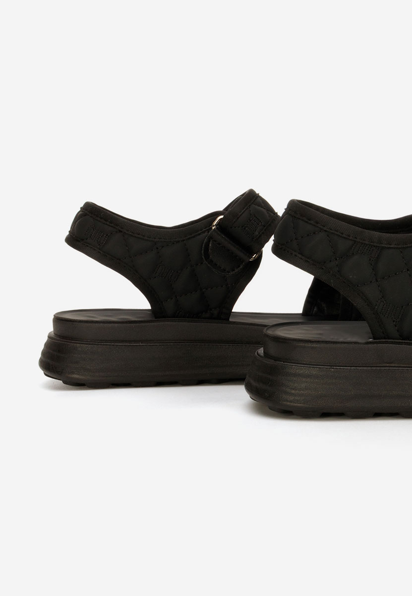 Sandali con plateau Blorya nero