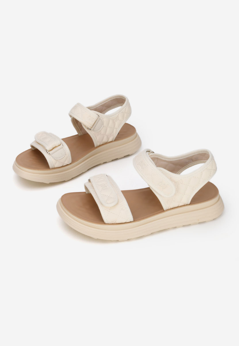 Sandali con plateau Blorya beige