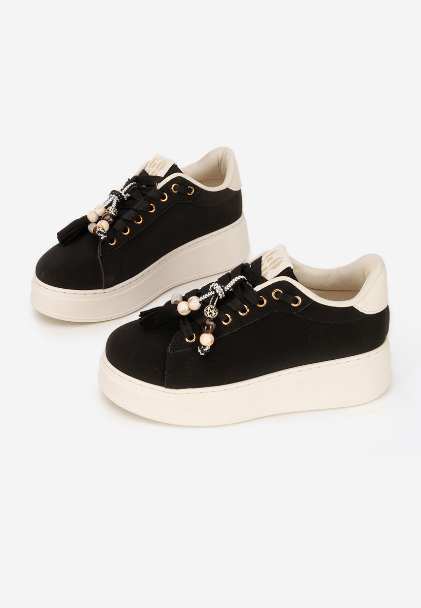 Sneakers con plateau Zoira nero