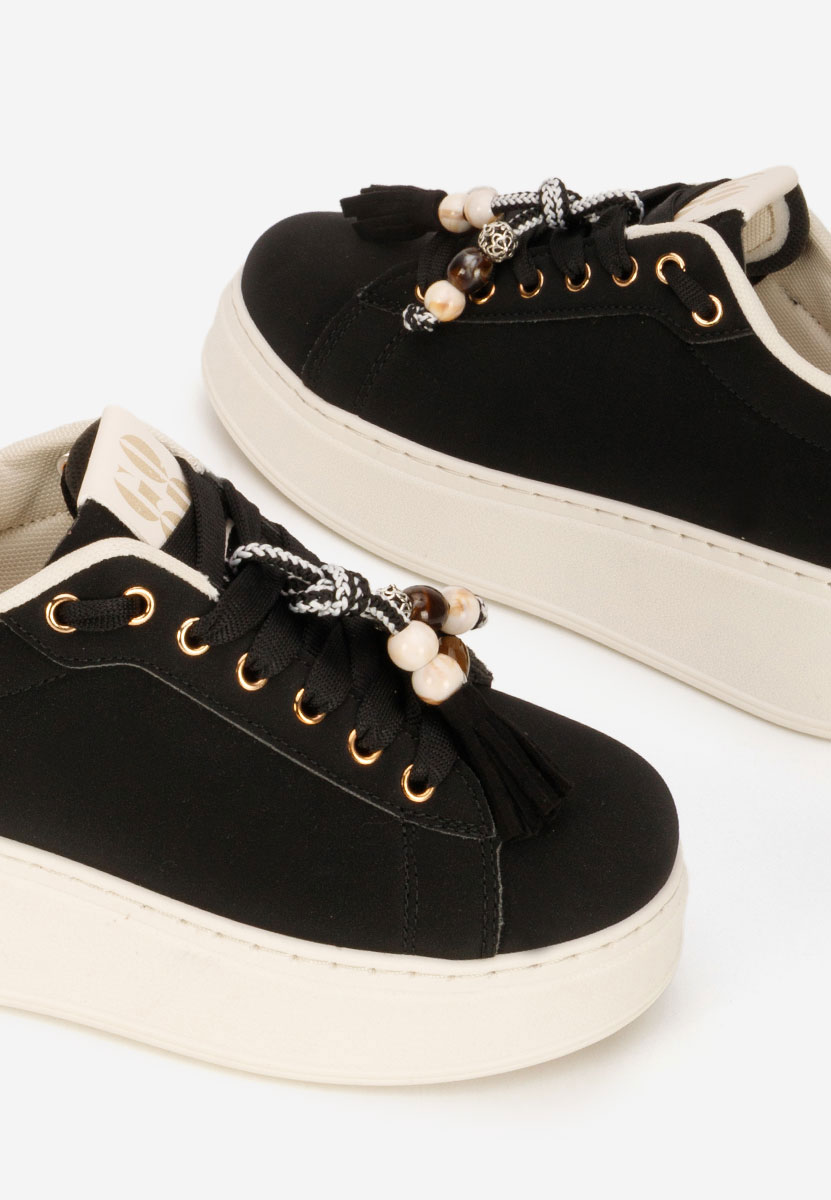 Sneakers con plateau Zoira nero