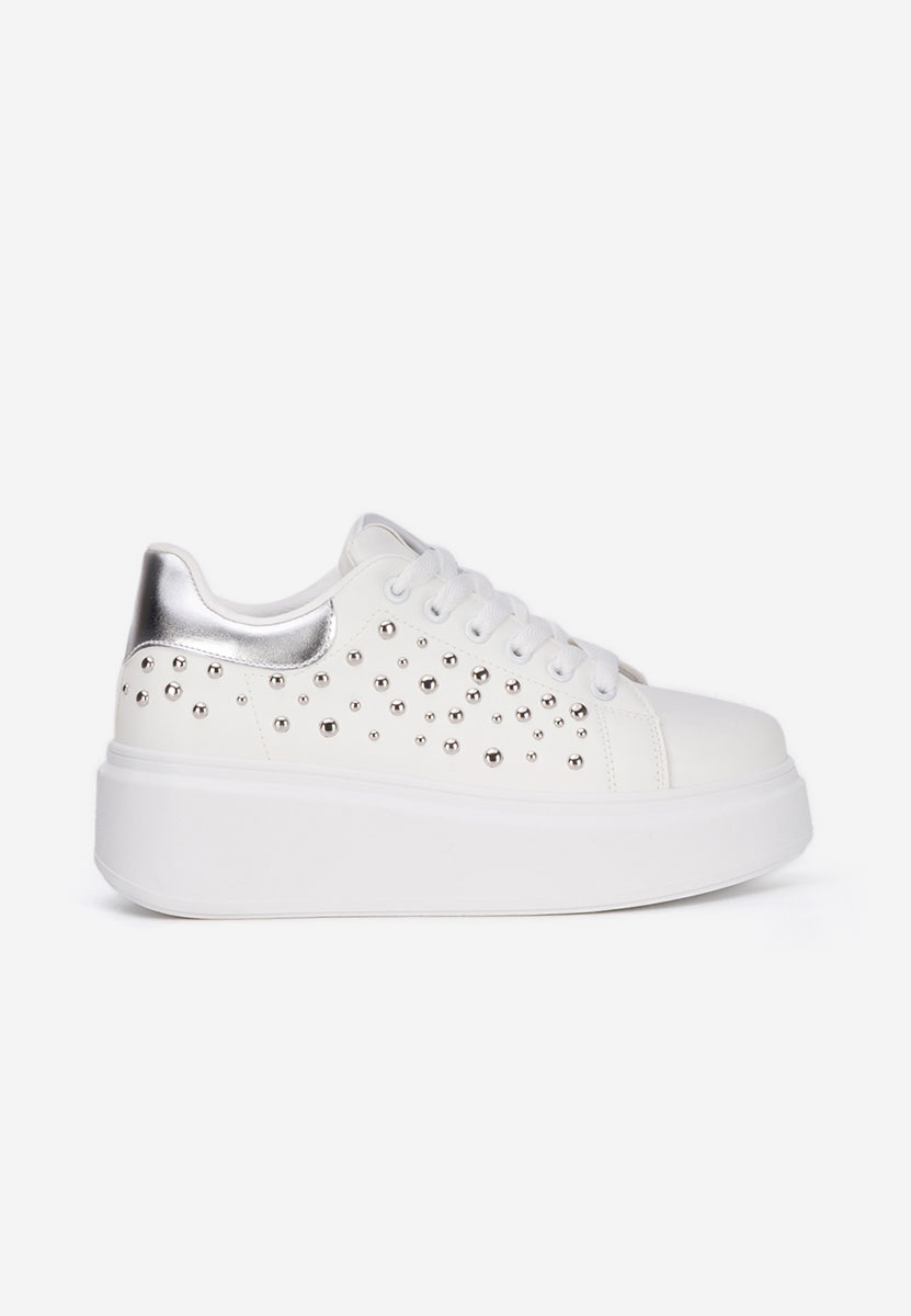 Sneakers con plateau Lindalia V2 bianchi