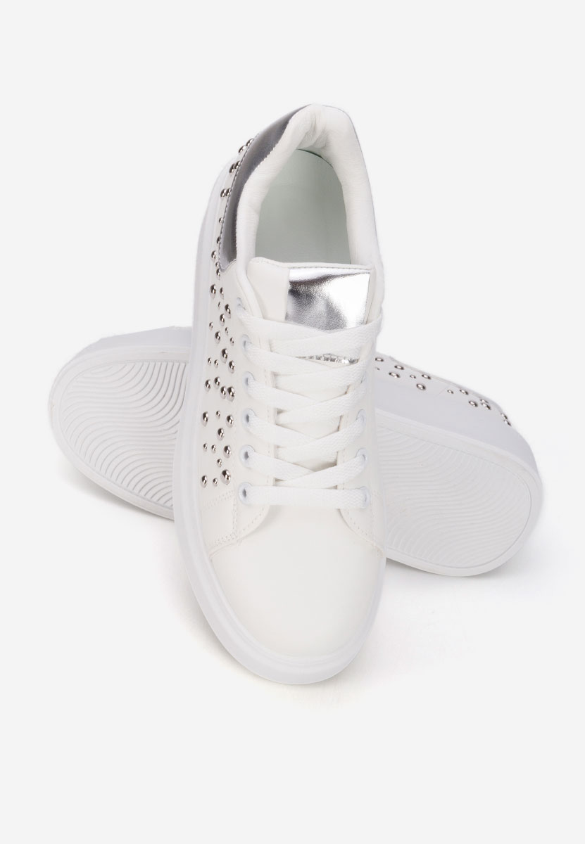 Sneakers con plateau Lindalia V2 bianchi