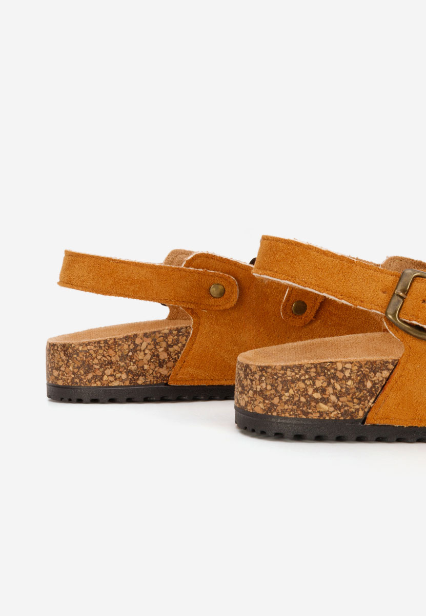 Zoccoli donna Nedenia camel