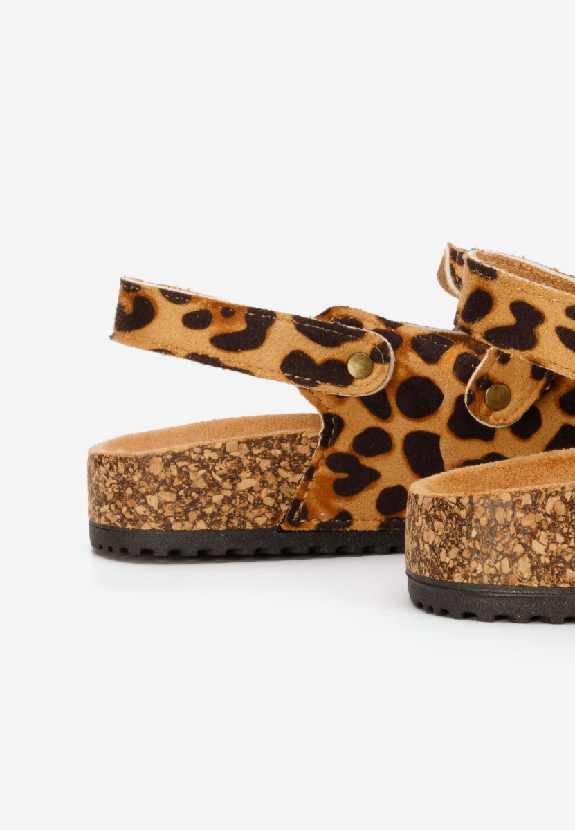 Zoccoli donna Nedenia leopardi