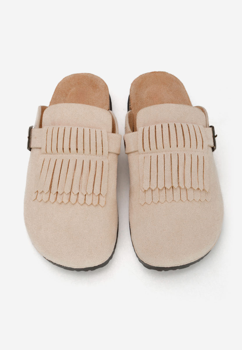 Zoccoli donna Jimona beige