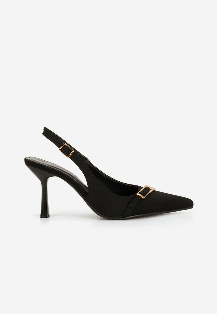 Décolleté Slingback Rumina nero