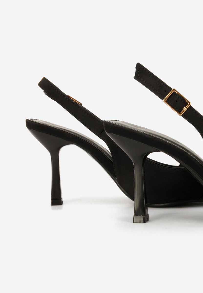 Décolleté Slingback Rumina nero