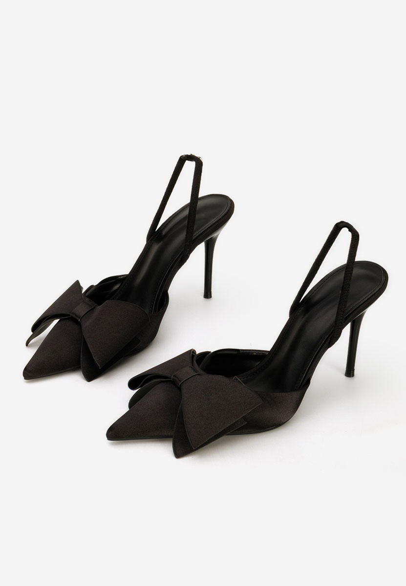 Décolleté tacco a spillo Marry nero