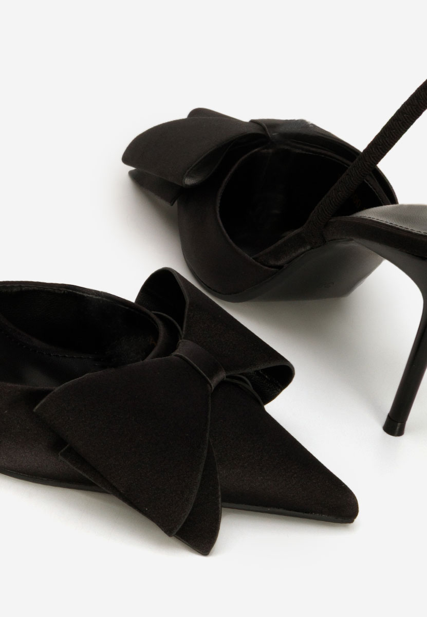 Décolleté tacco a spillo Marry nero