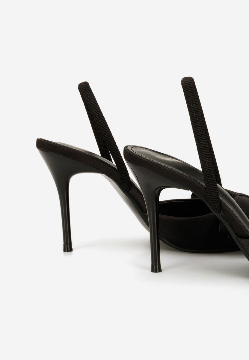 Décolleté tacco a spillo Marry nero