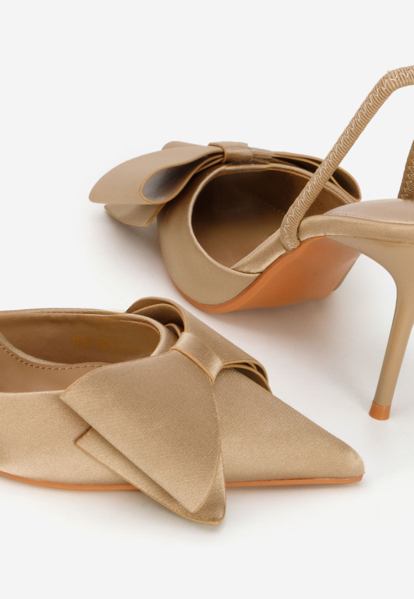 Décolleté tacco a spillo Marry cachi