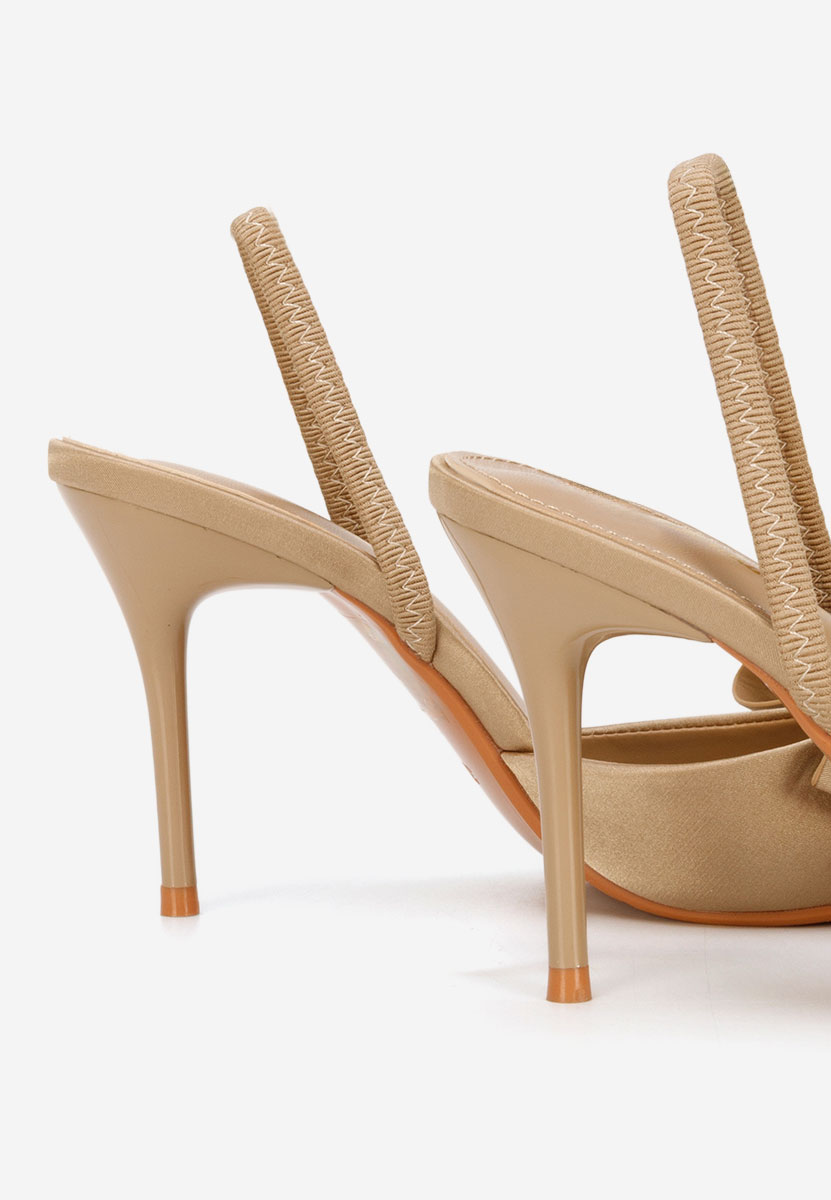 Décolleté tacco a spillo Marry cachi