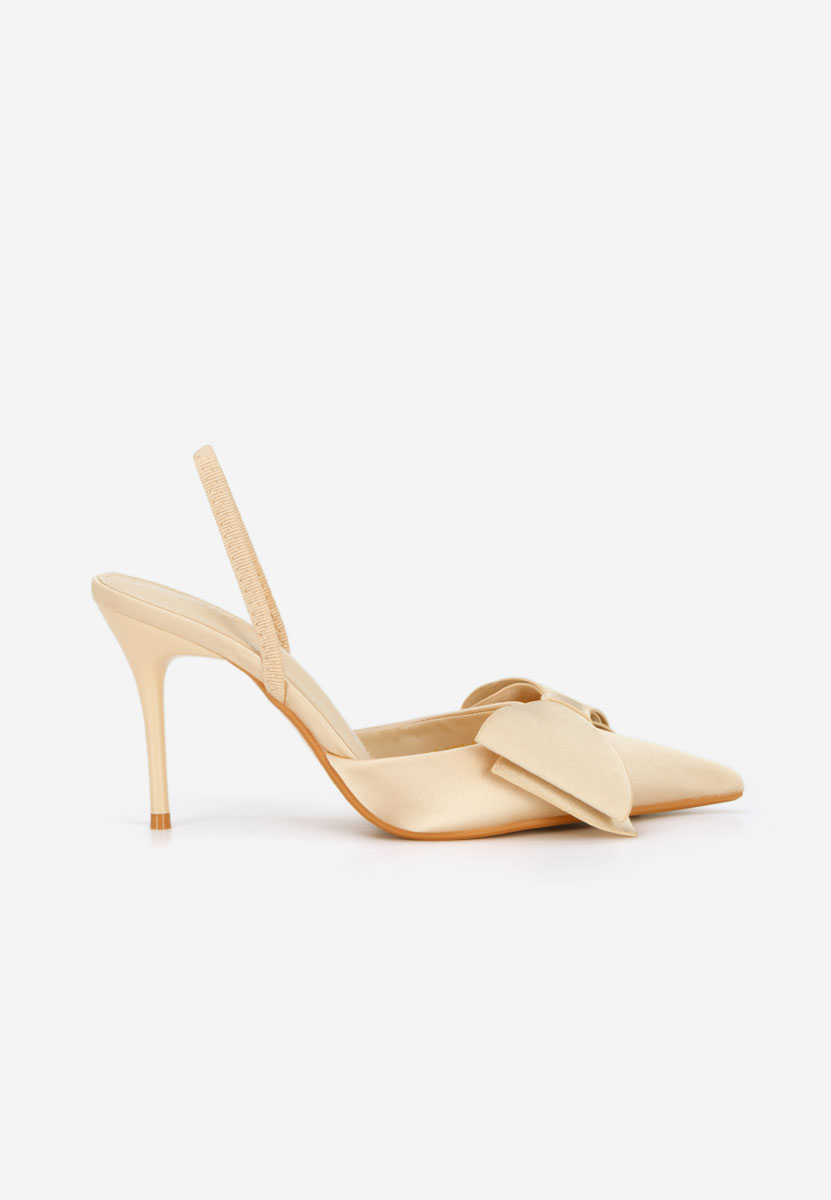 Décolleté tacco a spillo Marry beige