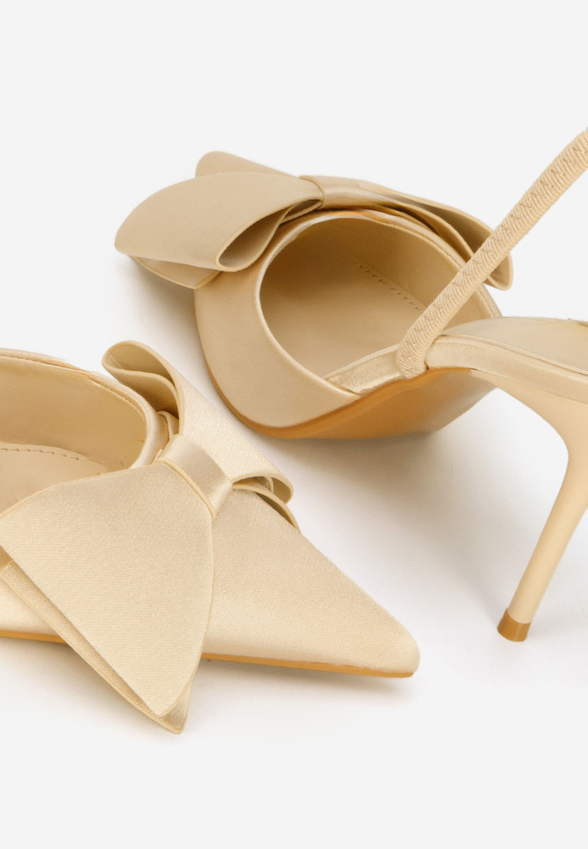 Décolleté tacco a spillo Marry beige