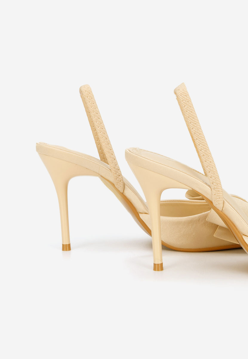 Décolleté tacco a spillo Marry beige